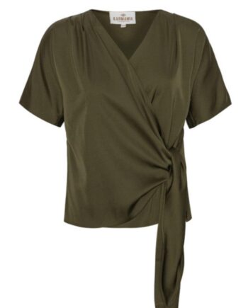 Karmamia Copenhagen Bluse Dagmar Army