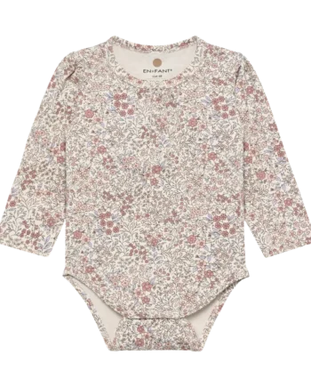 Langærmet Body    Print Eggnog 92
