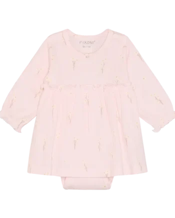 Langærmet Rib Body Kjole Potpourri 62