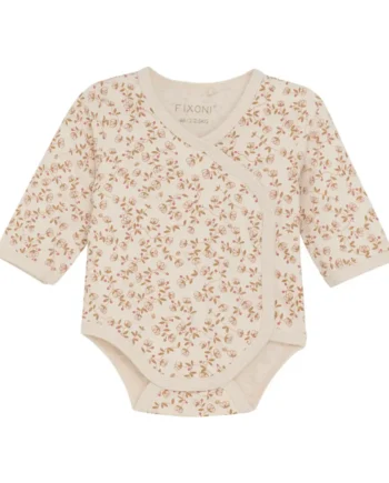 Langærmet Warp Body    Print Pale Mauve 44