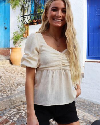 Liberté Bluse Pi Creme