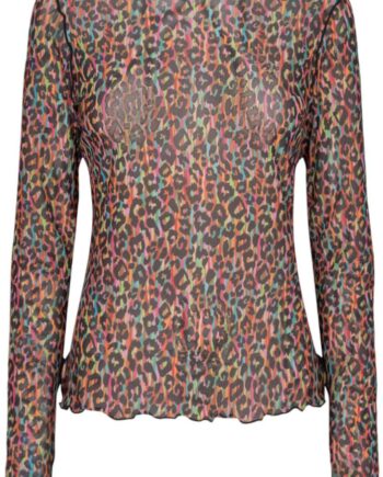 Liberte Bluse Mesh Multi Color Leo