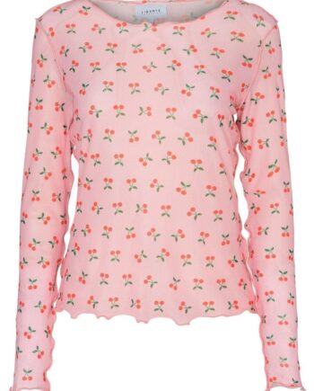 Liberte Bluse Mesh Rose Cherry