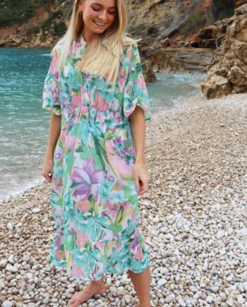 Liberte Kjole Karoline Pastel Flower