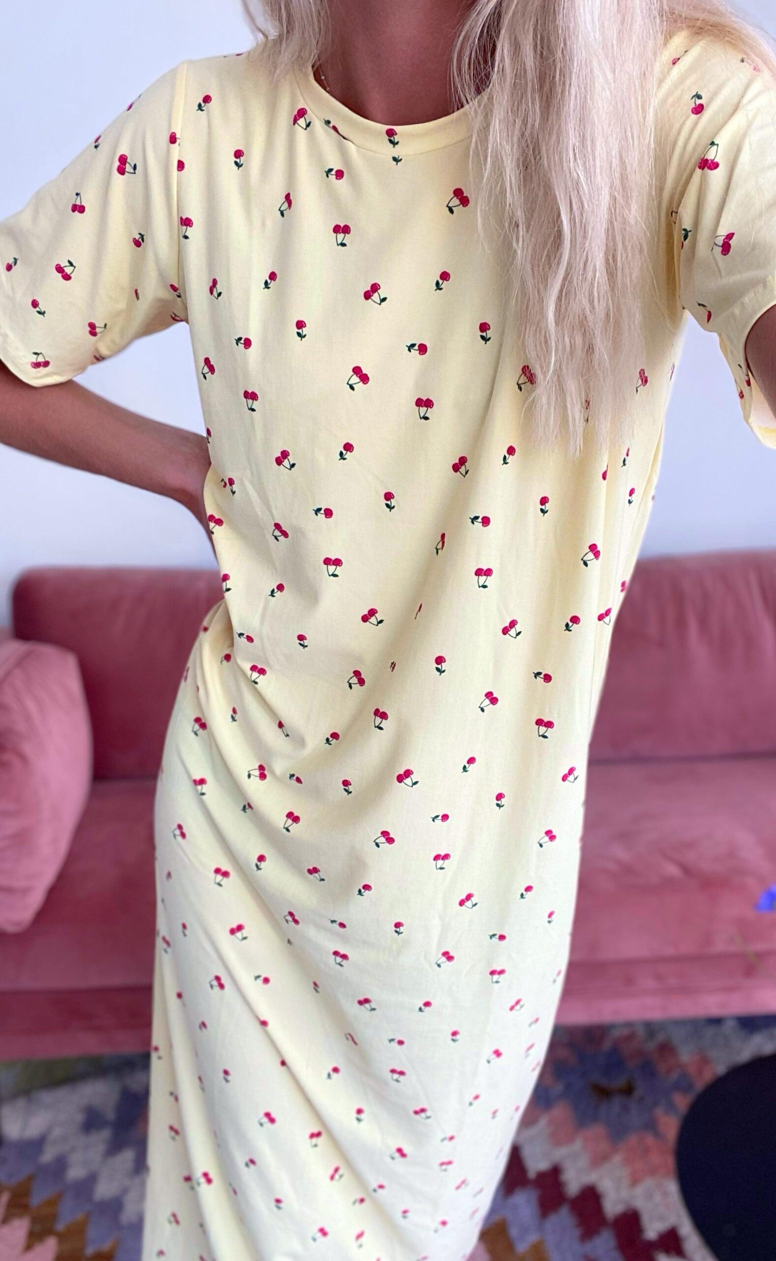 Liberte -shirt Kjole Alma Cherry Print