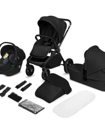 Lionelo Mika Plus 3in1 Kombivogn Black Onyx