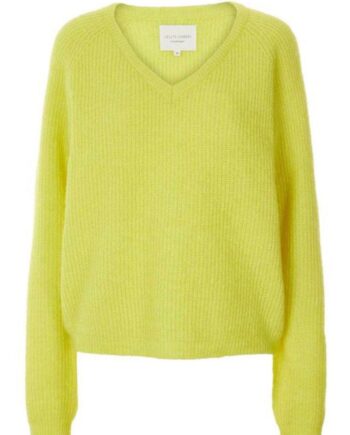 Lollys Laundry Bluse Aliza Neon Yellow