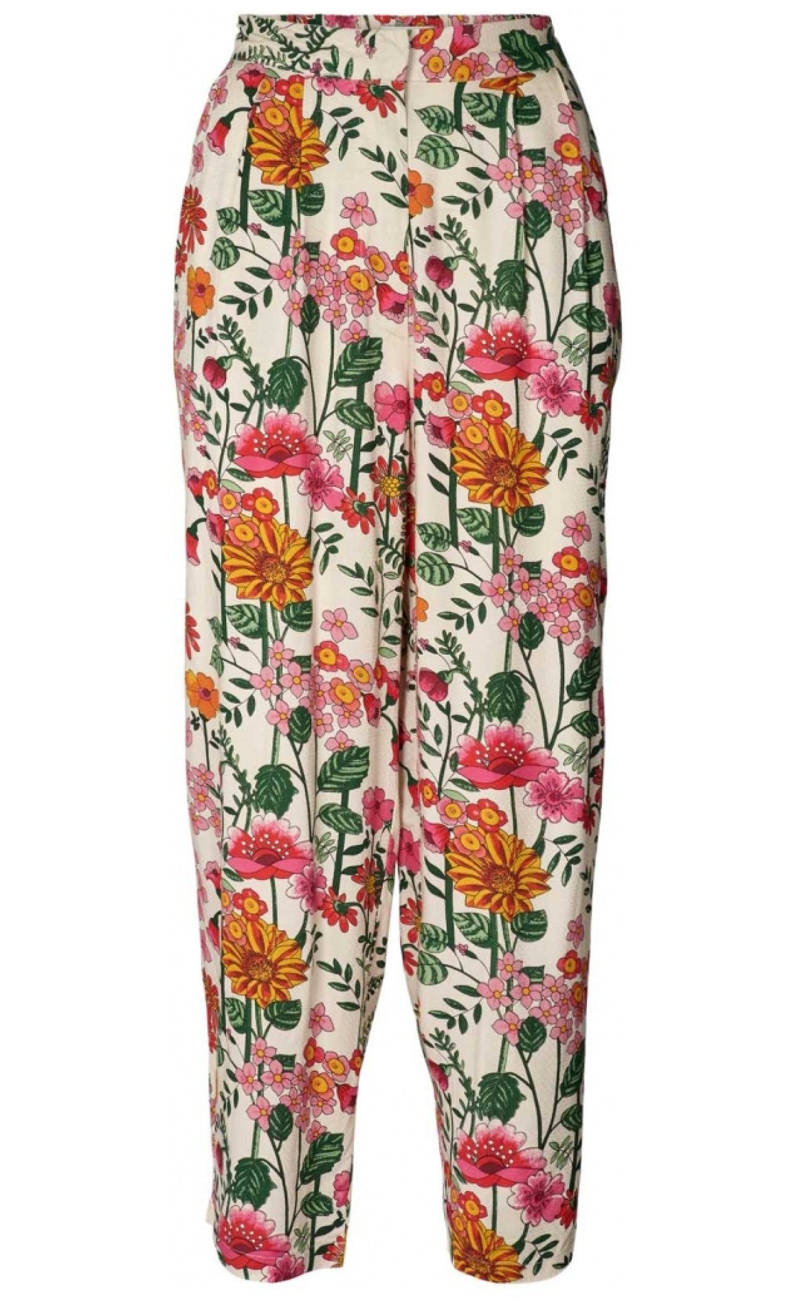 Lollys Laundry Bukser Maise Flower Print