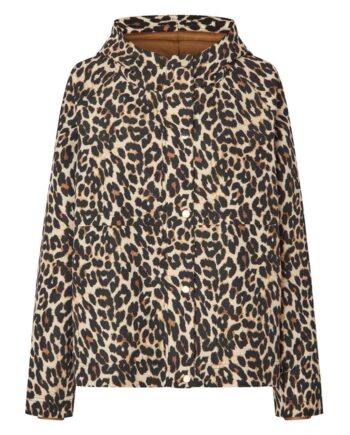 Lollys Laundry Jakke Dai Leopard Print