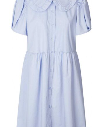 Lollys Laundry Kjole Henrikke Light Blue