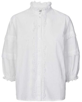 Lollys Laundry Skjorte Faye White