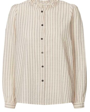 Lollys Laundry Skjorte River Creme