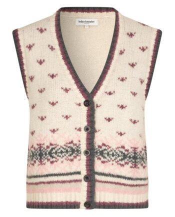Lollys Laundry Vest Ina Creme