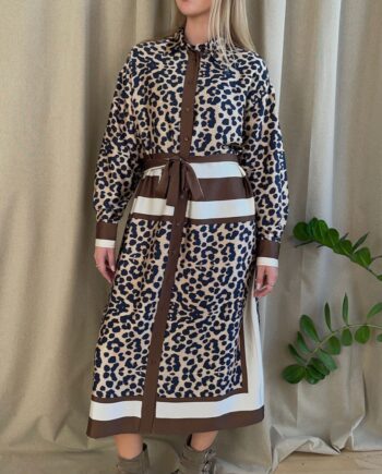Love   Divine Kjole Love1394 Brown Leo
