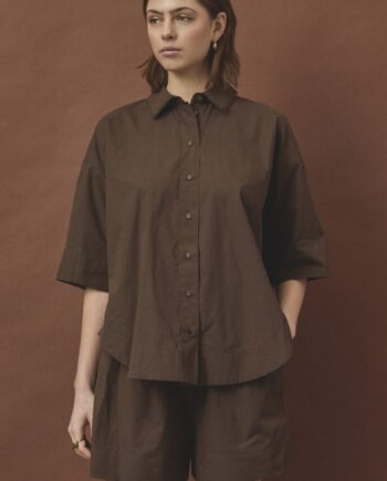 Love   Divine Skjorte Love971-15    Chocolate