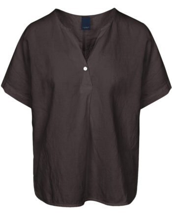 Luxzuz Bluse Helily Choco Lux