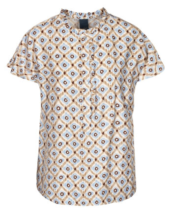 Luxzuz Bluse Maritoana Granada Sky
