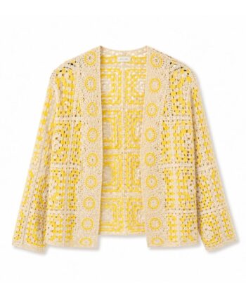 Luxzuz Cardigan Polly Tender Yellow