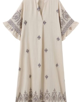 Luxzuz Kjole Alfhild Light Sand