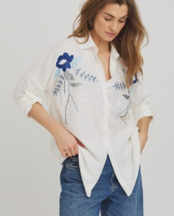 Luxzuz Skjorte Alexandrina White 9001