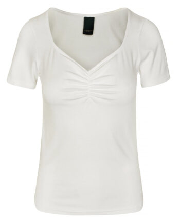 Luxzuz  -shirt Klaudine Cream
