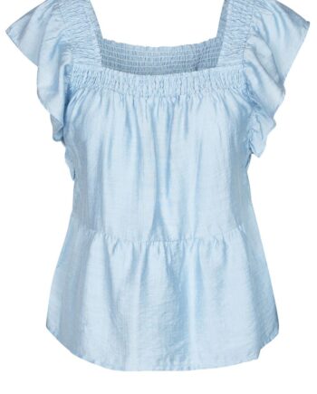 Luxzuz Top Rufusine Chambray Blue