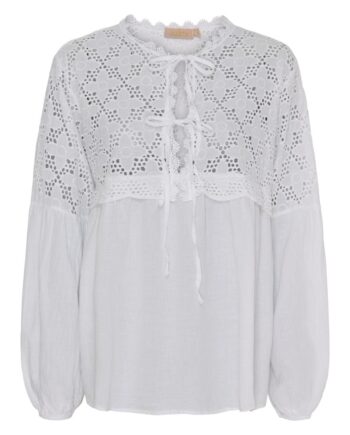 Marta Du Chateau Bluse Aurora White