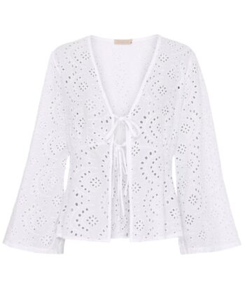 Marta Du Chateau Bluse 5848 Emma Optical White