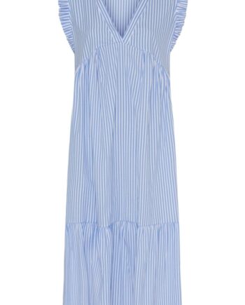 Marta Du Chateau Kjole Elma Blue Stripe