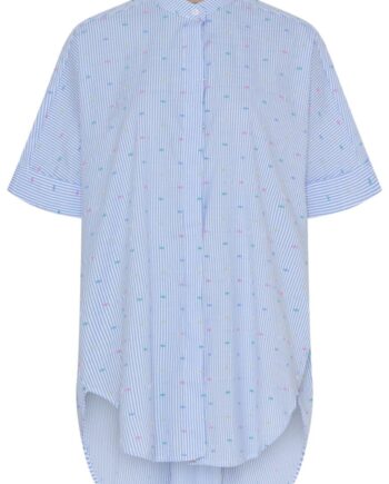 Marta Du Chateau Skjorte Fia Light Blue