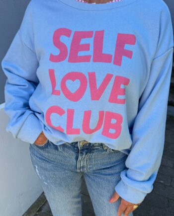 Marta Du Chateau Sweatshirt 69000 Luciana Cielo Rosa Baby Print