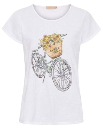 Marta Du Chateau  -shirt 3895 White Bike