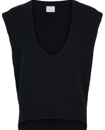 Marta Du Chateau Vest M983 Black
