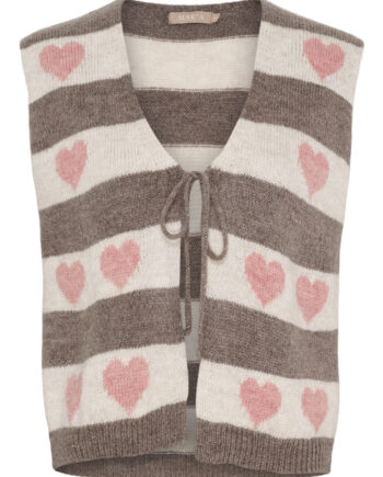 Marta Du Chateau Vest Phoenix Knit Old Rose