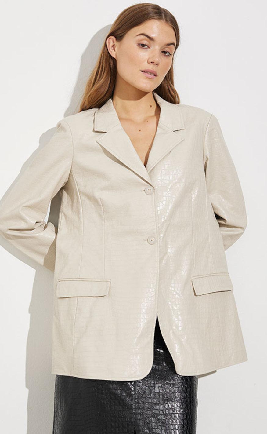 Mbym Blazer Brenallo-  Oyster