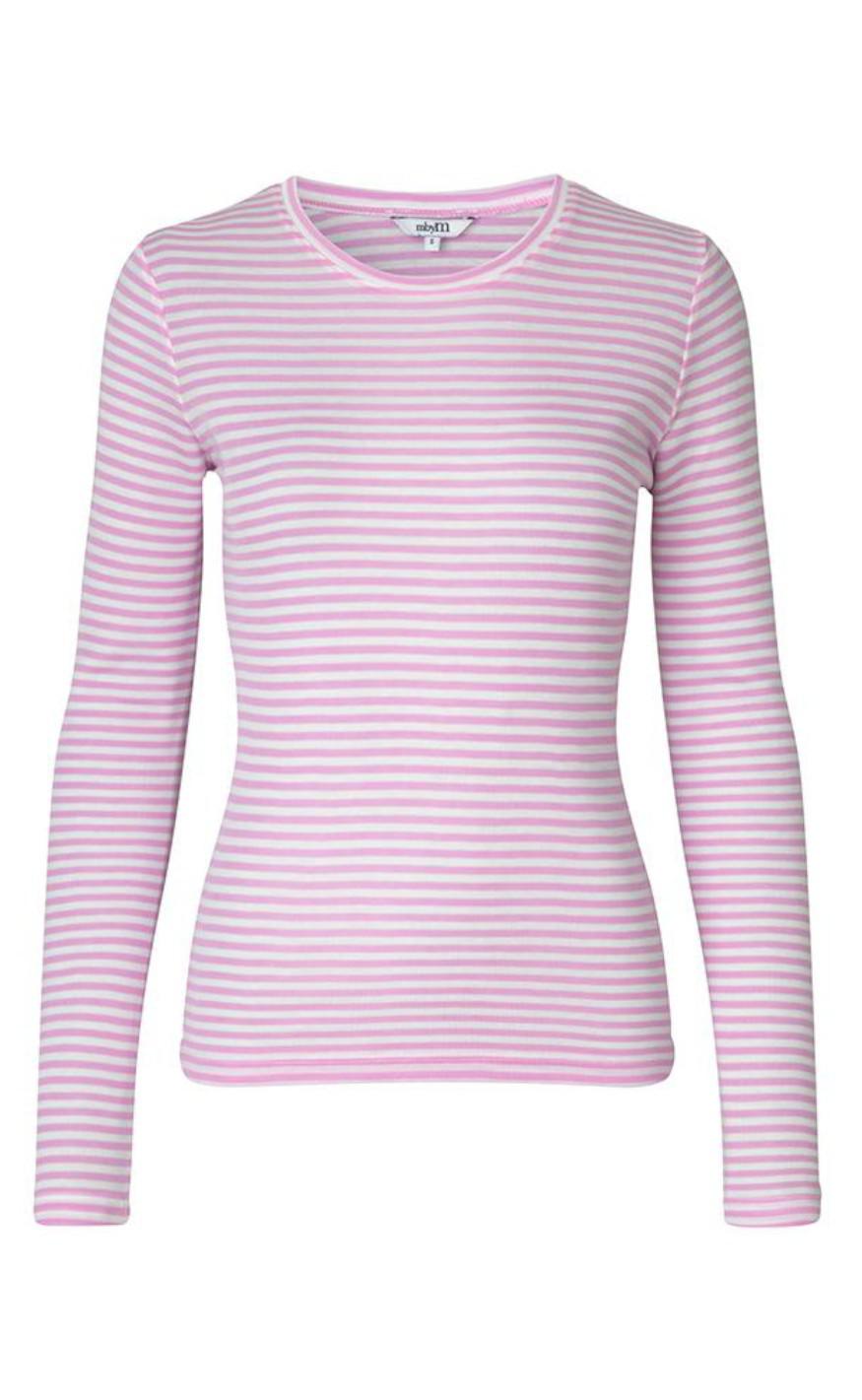 Mbym Bluse Lilita Marshmellow Sugar Stripe