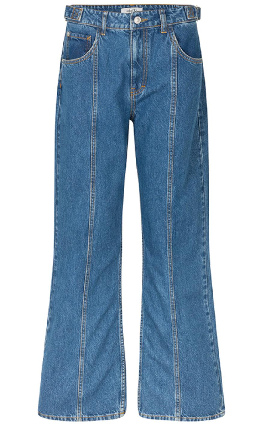 Mbym Bukser Bisma Mid Vintage Blue
