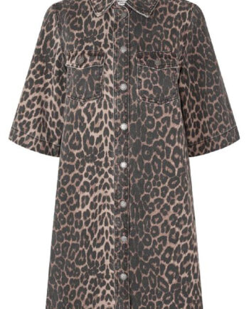 Mbym Kjole Mira-  Leopard Mist