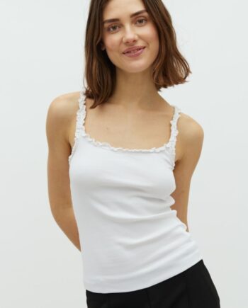 Mbym Top Elinea-  White