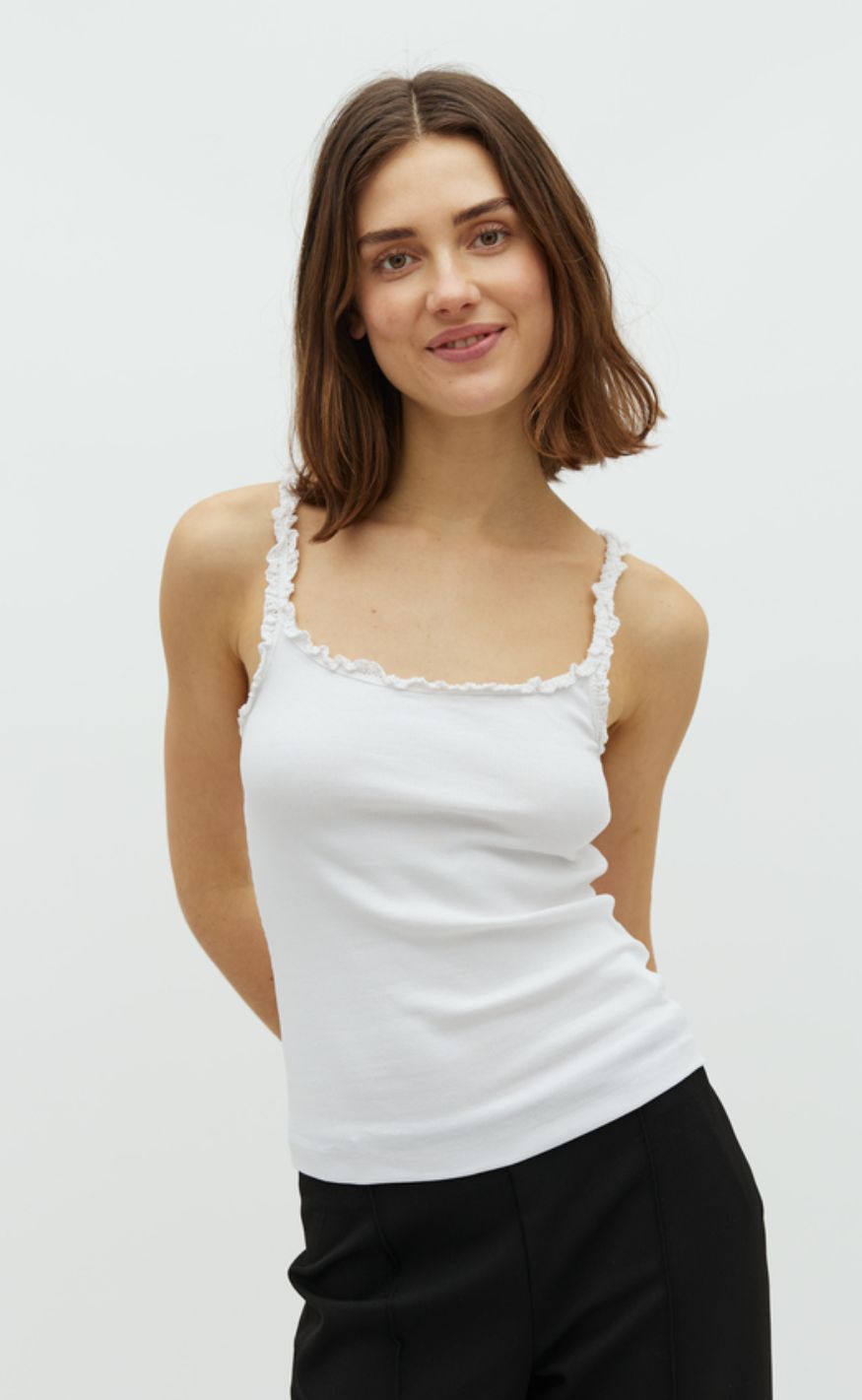 Mbym Top Elinea-  White