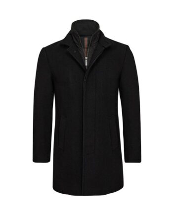 Mens Wool Coat Modern Fit