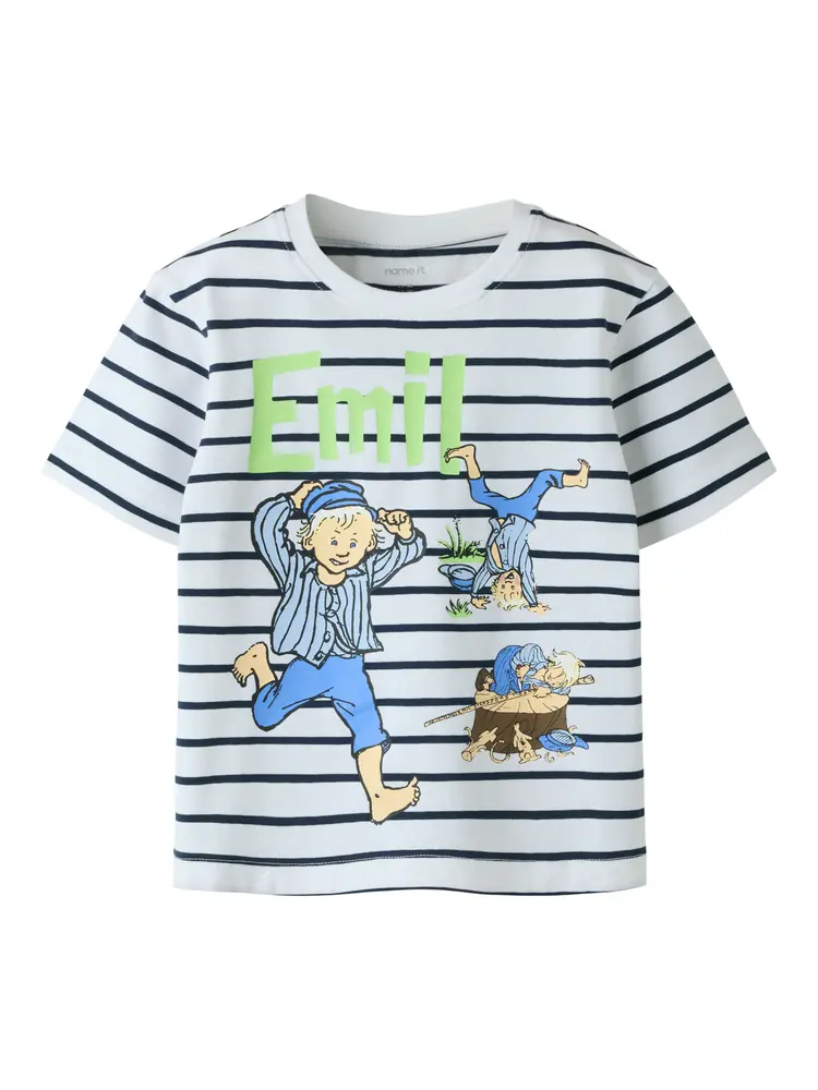 Miall Emil  -shirt Bright White 92