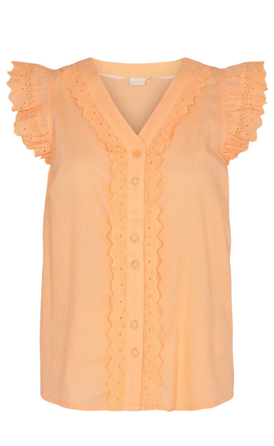 Nümph Bluse Camma Peach Cobbler