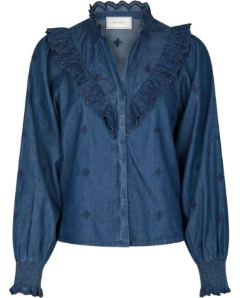 Neo Noir Bluse Degas Denim Blue