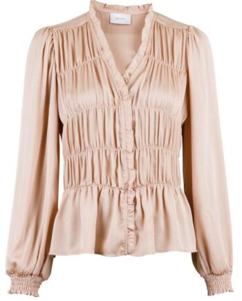 Neo Noir Bluse Ora Dark Sand