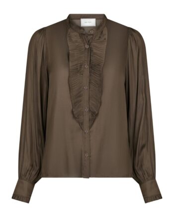Neo Noir Bluse Zola Brown