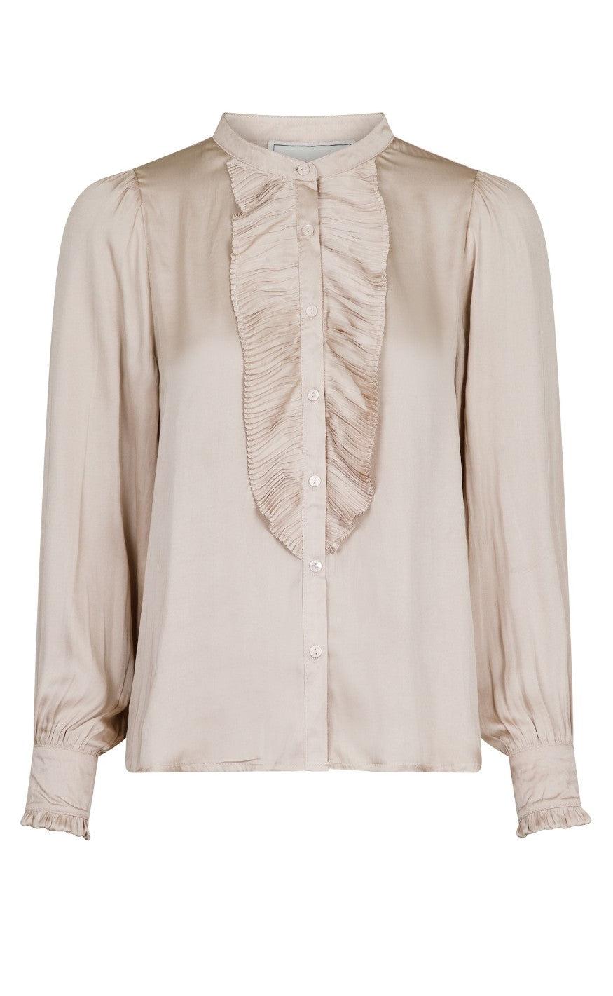 Neo Noir Bluse Zola Champagne