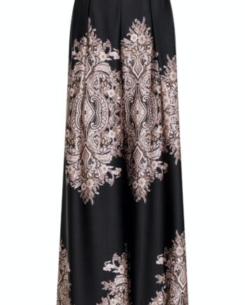 Neo Noir Bukser Mana Paisley Black