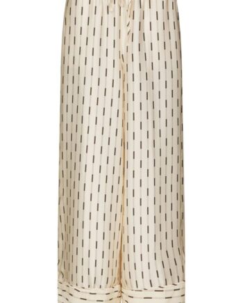 Neo Noir Bukser Sora Print Creme