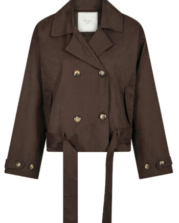 Neo Noir Jakke Sia   Chocolate Brown